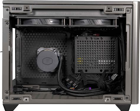 Cooler Master NR P MCNN SL NR P MAX Tempered Glass Black Mini ITX Desktop Chassis Wootware