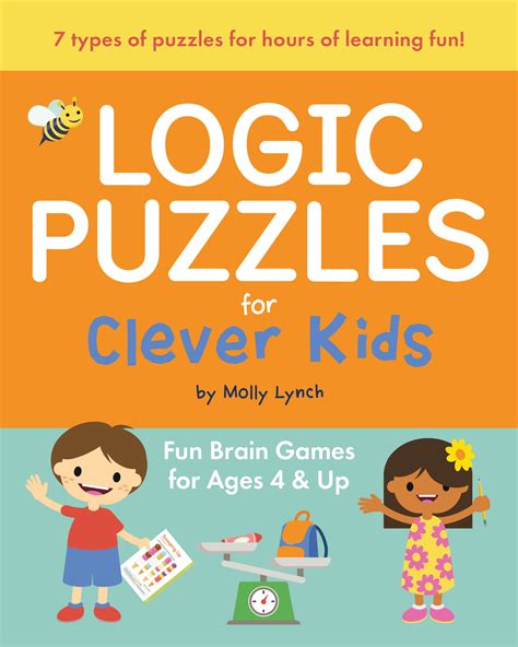 Logic Puzzles For Clever Kids Fun Brain Games For Ages 4 And Up