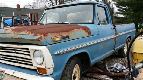 1968 Ford F 100 Long Bed 360 V8 4 Speed Manual Posi Original South