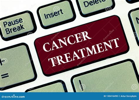 Word Writing Text Cancer Treatment Business Concept For Use Of Surgery