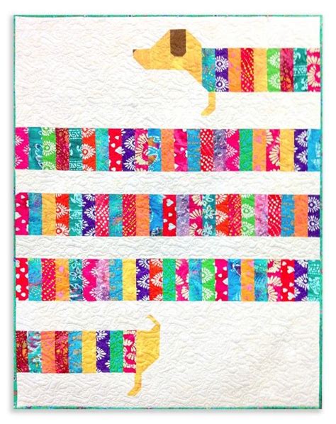 Wiener Dog Quilt All Wrapped Up Video Bundle Quilt Patterns