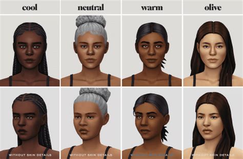 Sims 4 Cc Skin Tones To Improve The Game Extra Time Media