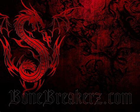 Red Black Dragon Wallpapers Wallpaper Cave