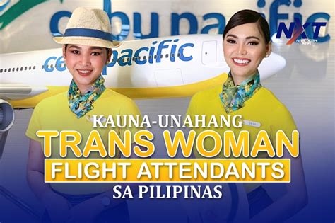 Kauna Unahang Trans Woman Flight Attendants Sa Pilipinas Abs Cbn News