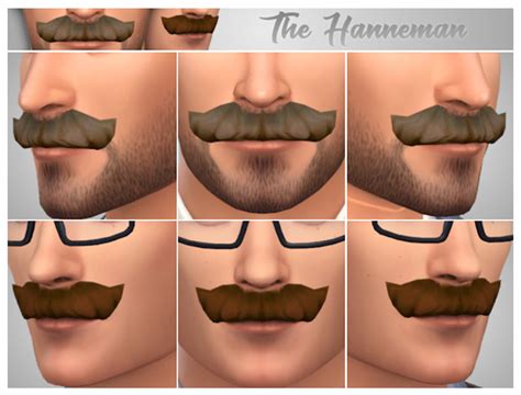 Sims 4 Cc Best Mustaches Beards Facial Hair Mods Fandomspot Parkerspot