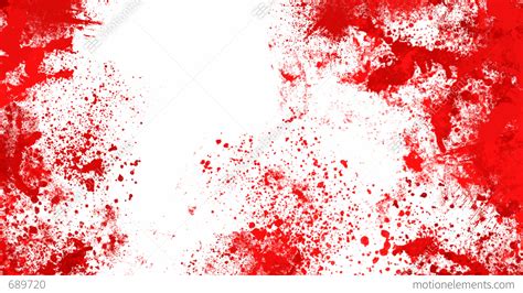 Blood Splashes Stock Animation 689720