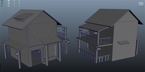 Low Poly And Hand Painted Ninja House Game Assets House Games Game