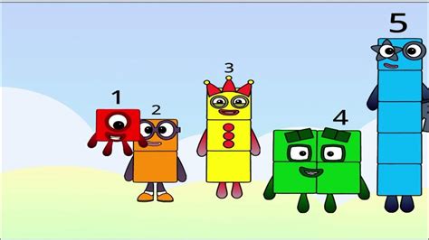 Numberblocks Intro But Border Learn Subtract Youtube