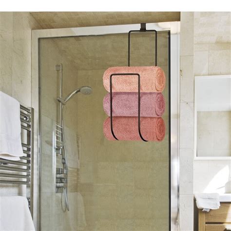 Interdesign Classico Over Shower Door Towel Rack And Reviews Wayfair