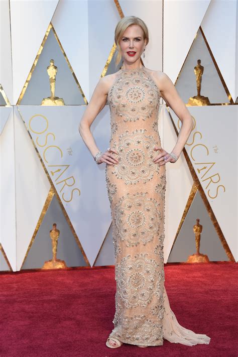 Hottest Stars On The Oscars Red Carpet Nicole Kidman Emma Stone And