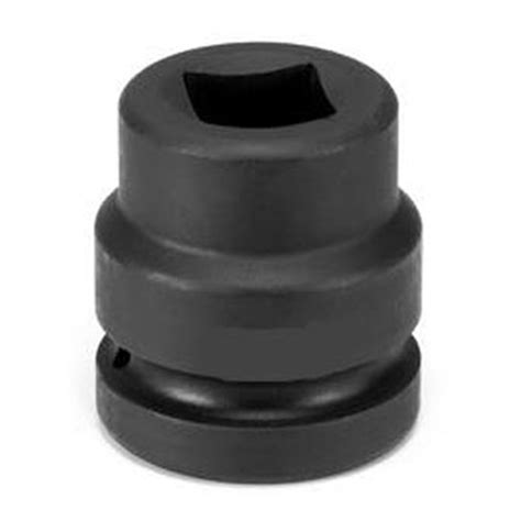 21mm 4 Point Square Standard Length 1 Drive Impact Socket Grey