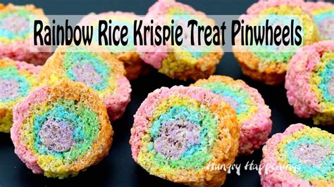 Rainbow Rice Krispie Treat Pinwheels Youtube