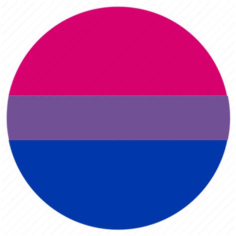 bi bisexual circle flag lgbt pride icon download on iconfinder