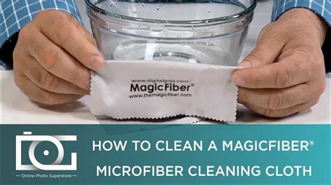 Tutorial How To Wash A Magicfiber Microfiber Cleaning Cloth