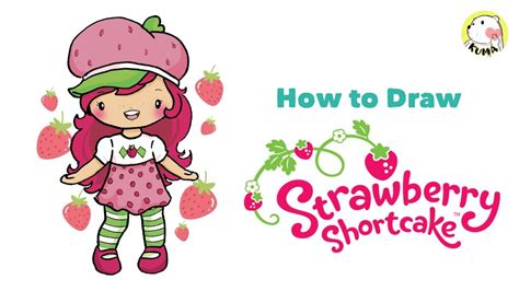 how to draw strawberry shortcake strawberry shortcake learn to draw cute drawings hello kitty