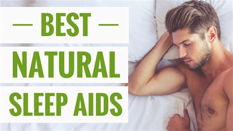 4 Natural Sleep Aids To Help You Get A Good Nights Sleep Youtube