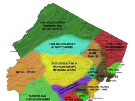 Has Westfield Man Created Most Outrageous Nj Map Ever