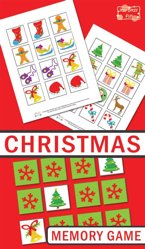 Maybe you would like to learn more about one of these? Christmas Memory Game for Kids - itsybitsyfun.com