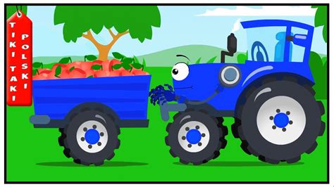 Traktor Do Wydruku Dla Dzieci Traktor Na Akumulator Koparka Z łyżką