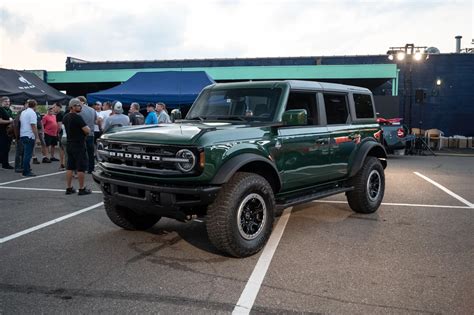 2022 Ford Bronco Eruption Green Metallic Funny Name Great Color
