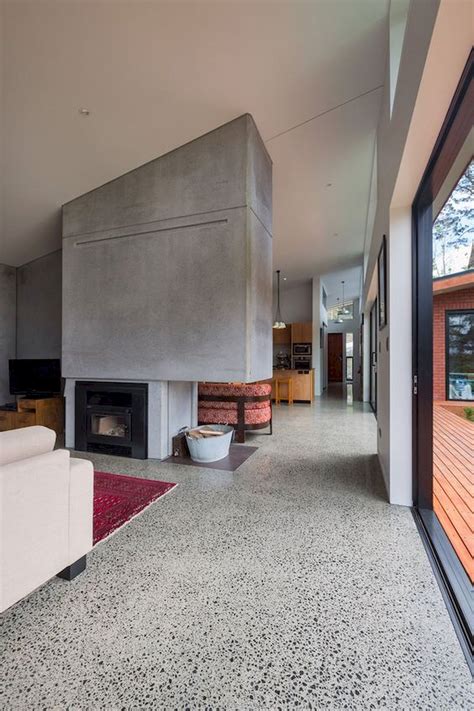 70 Smooth Concrete Floor Ideas For Interior Home 10