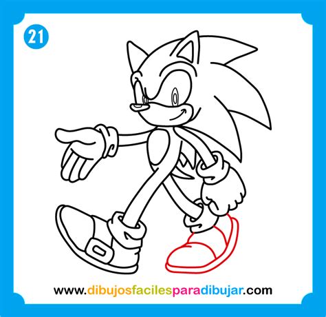Cómo Dibujar A Sonic Paso A Paso Dibujos Faciles Para Dibujar