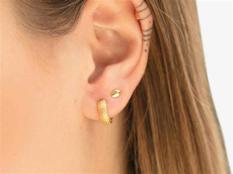 A Guide To Multiple Ear Piercings Monica Vinader