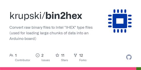 Github Krupskibin2hex Convert Raw Binary Files To Intel Ihex Type