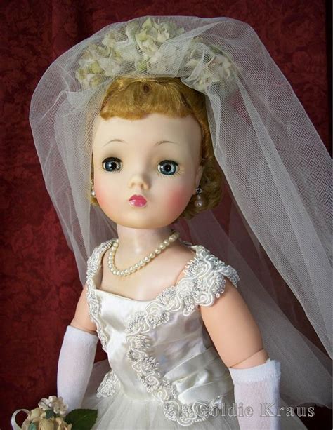 Cissy Doll In Original Outfit 1957 Cissy Bride Bride Dolls Madame Alexander Dolls Alexander