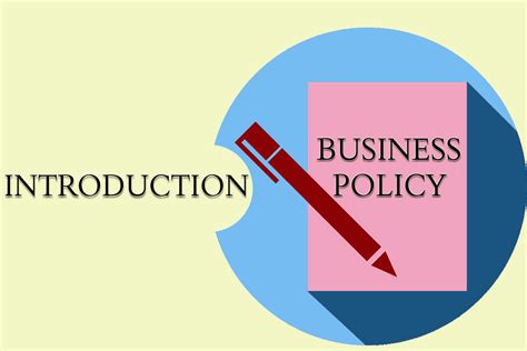 Business Policy: Introduction - Notes Learning