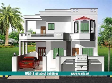 10 Marla House Designs In Pakistan 35x65 House Front Wall Design 10