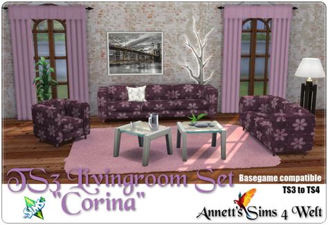 Annett S Sims 4 Welt Ts3 To Ts4 Conversion Livingroom Safari Vrogue