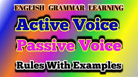 Active Passive Voice Exercises Archives Suggestiveenglish Com