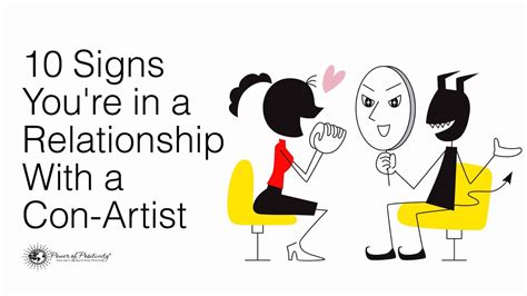 10 Signs Youre In A Relationship With A Con Artist