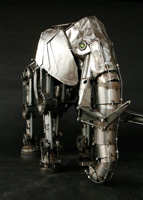 By Andrew Chase Steampunk Animals Steampunk Art Robot Animal