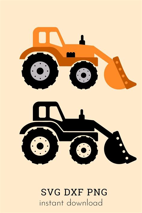 Excavator Svg Construction Trucks Digger Svg Tractor Svg 1792362
