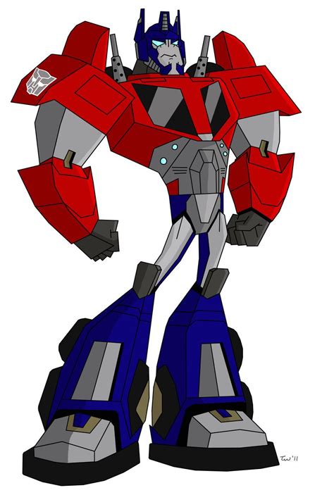 10 Optimus Prime Dibujo Animado