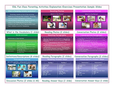 Parenting Activities Definitions, Read, Conversation ...