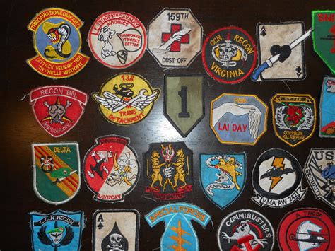 Rare Set of Vietnam War - US MILITARY PATCH / PATCHES