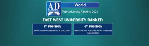 East West University Is The Top Private University Of Bangladesh In The