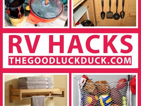 20 rv hacks ideas how to maximize rv spaces