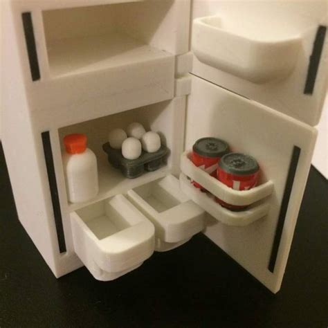 3d Printable Miniature Refrigerator By Ohtae Kwon