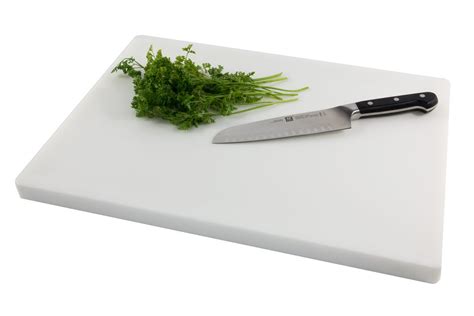 Restaurant Thick White Plastic Cutting Board Large 20 X 15 X 1 Inch