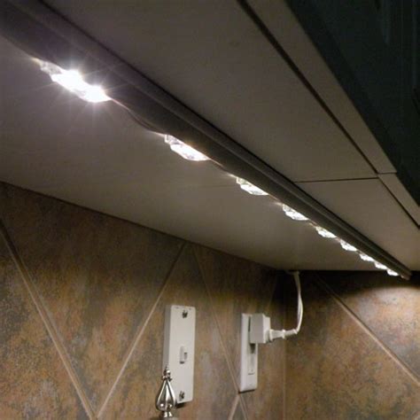 If you're going to install led lighting in different locations, measure each spot so plan out the installation before doing anything else. Under Cabinet LED Lighting using LED Modules - DIY LED ...