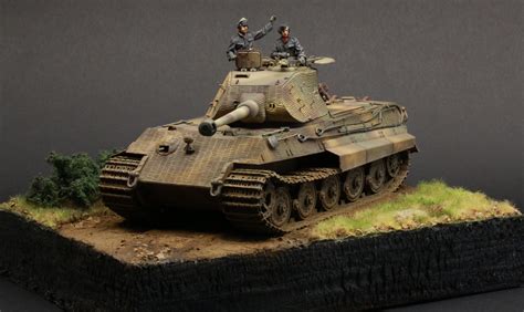 King Tiger By Eddy Vanthomme Military Diorama Military Military