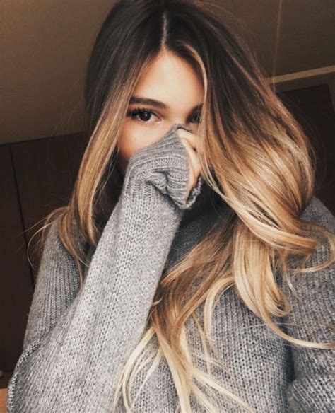 Brown Hair With Blonde Highlights For Girls Fashion D Ombre Hair