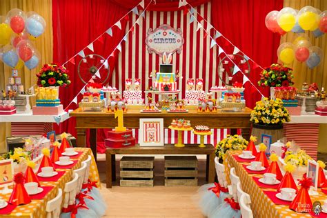 Peppa pig party food ideas. Classic Red & White Circus Themed Birthday Party ...