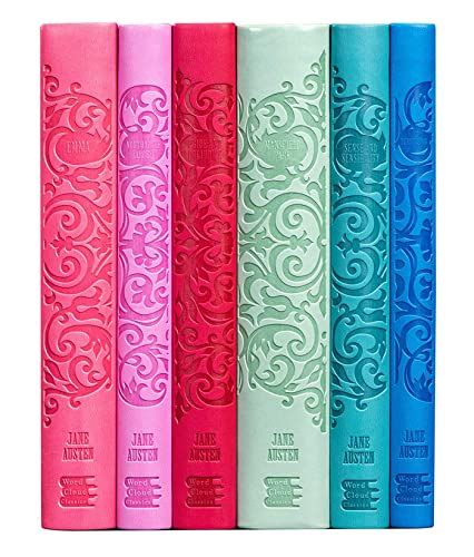 Jane Austen Boxed Set Word Cloud Classics Austen Jane