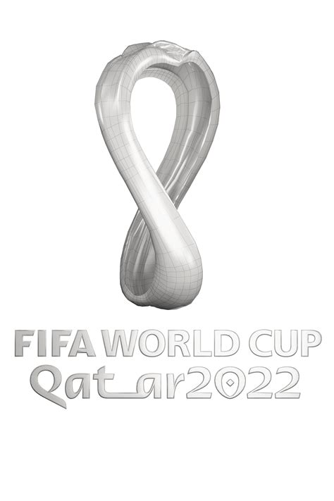 Fifa World Cup Qatar 2022 Logo 3d Modeling On Behance