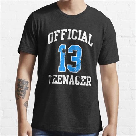13 Official Teenager Thirteen 13th Birthday Boy T Shirt By Urban